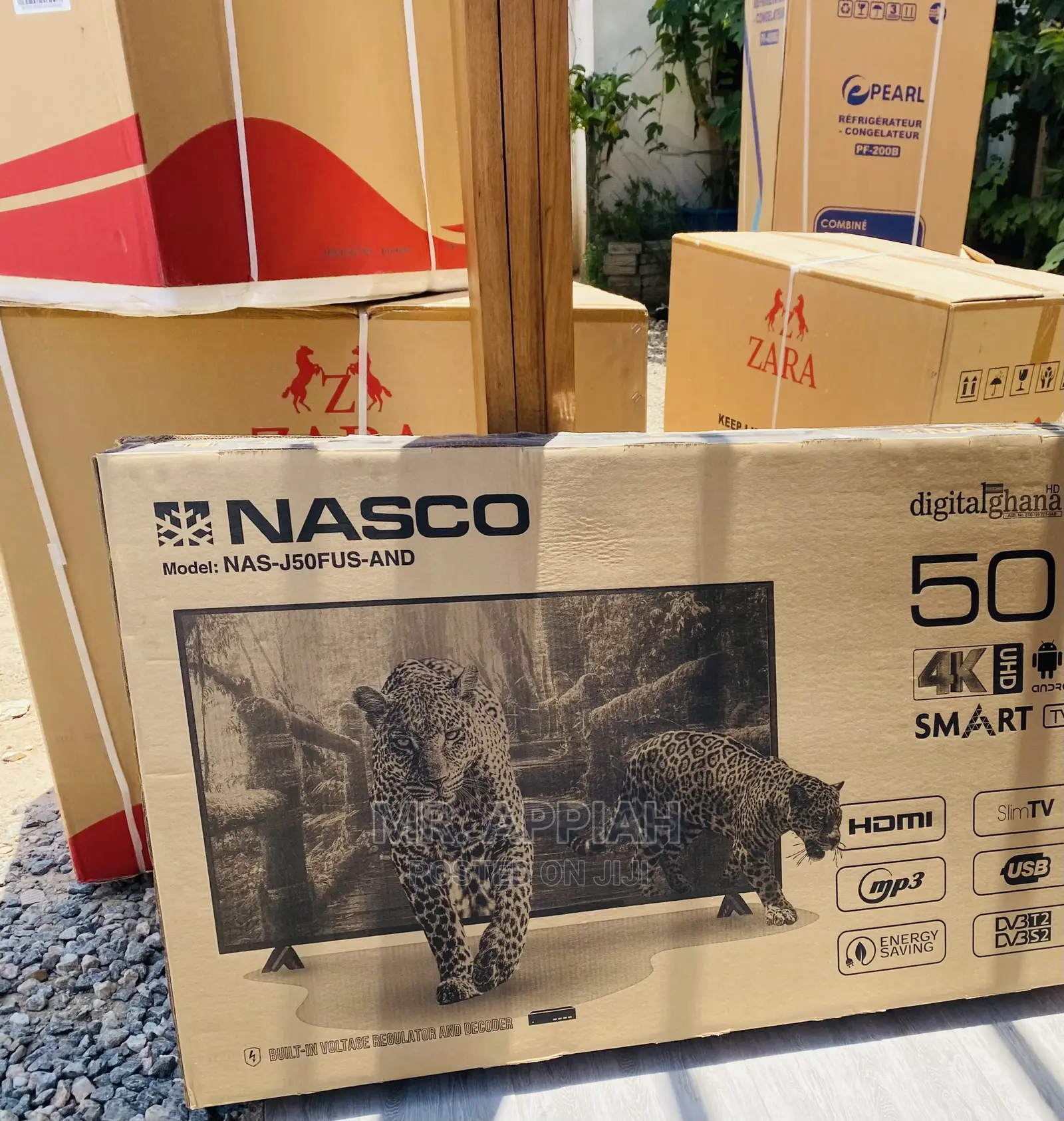 Purchase Nasco 50 Inch Uhd Smart LED From Tv(Black).