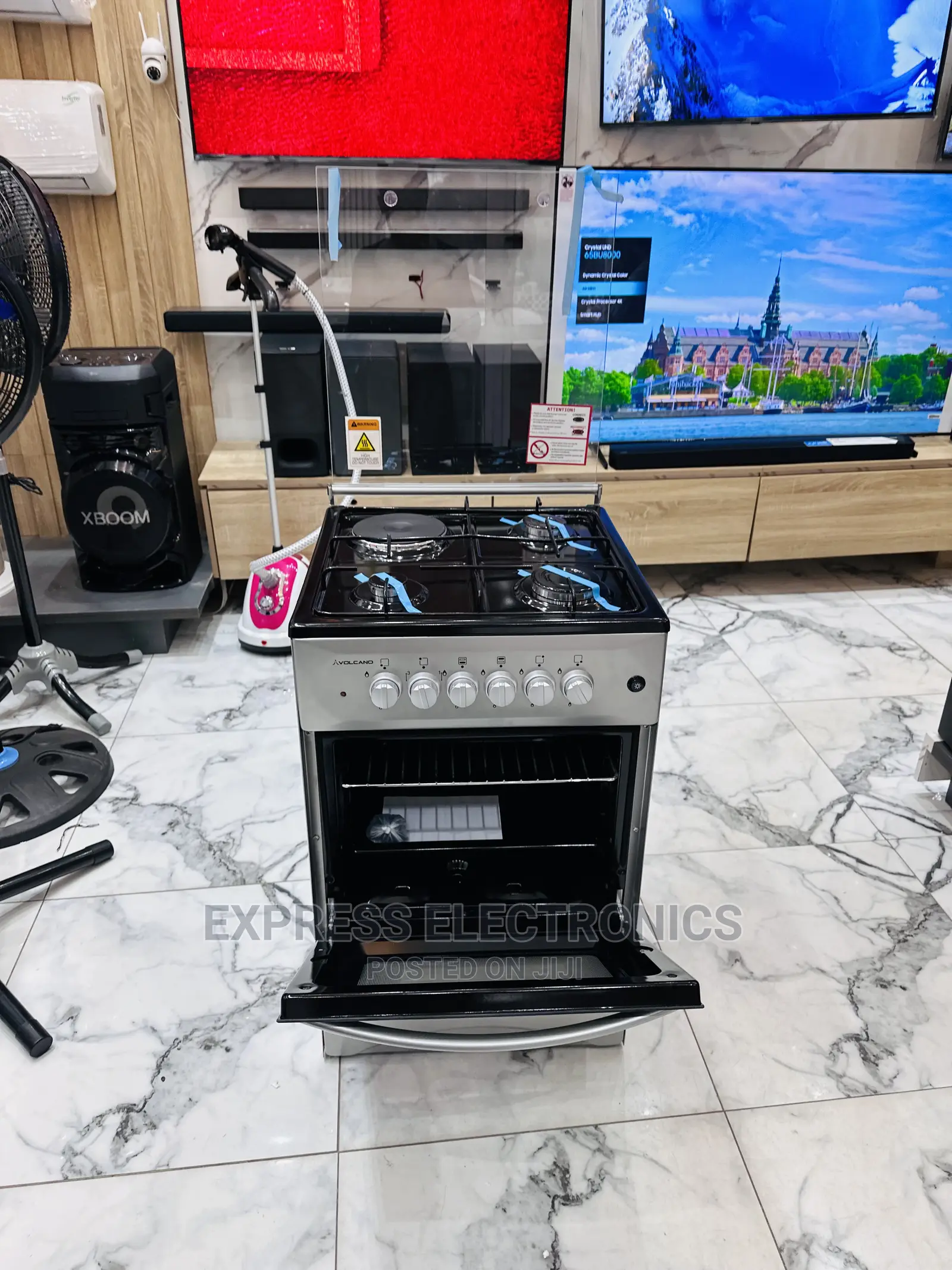 Long Lasting Durability Volcano 3-1 Stove Cooker Oven