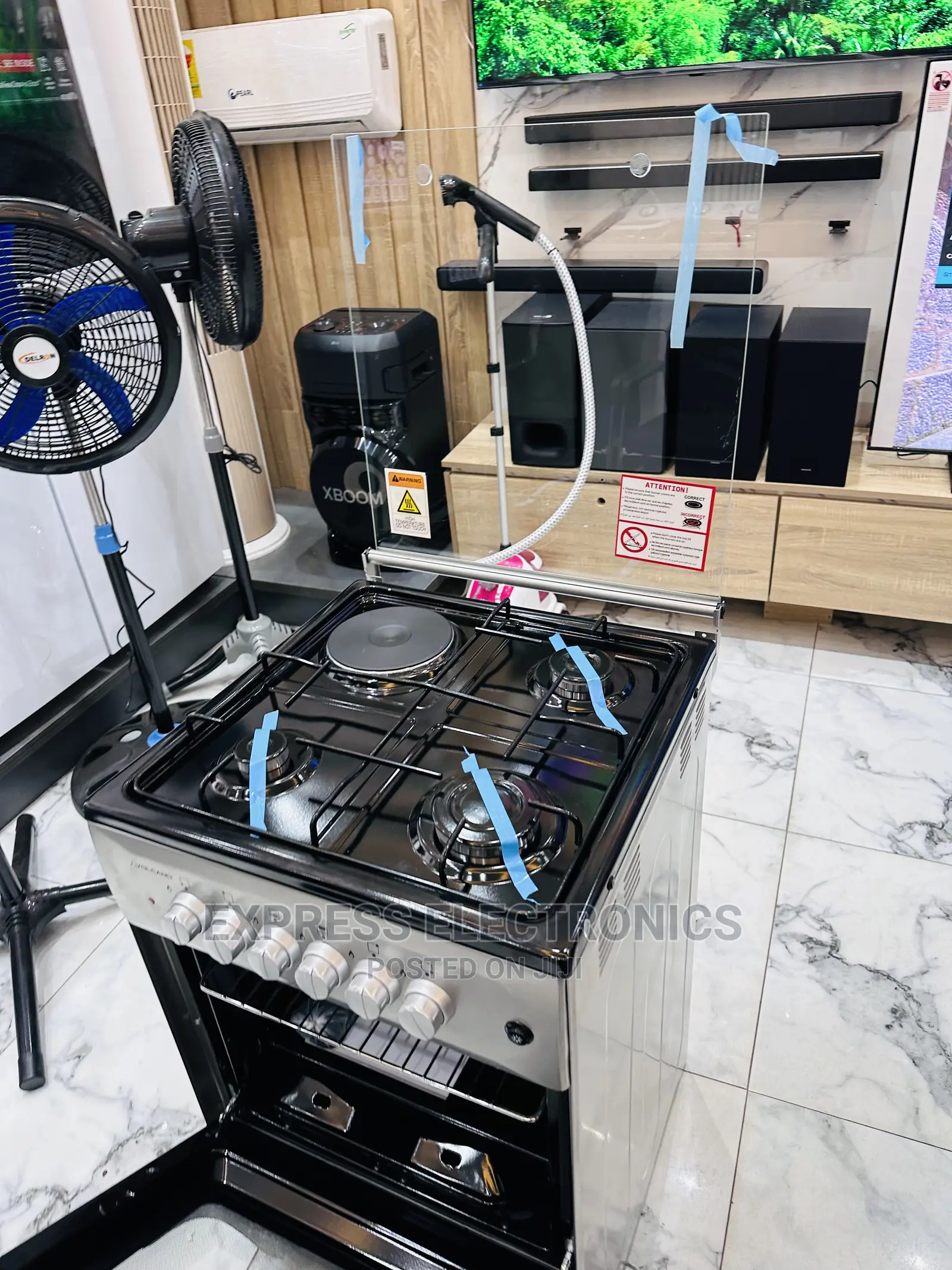 Best and Classic 3+1 Gas and Electric Stove Oven
