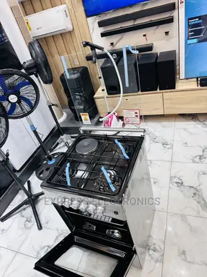 Stand Up Gas and Electric Cooker 3+1 Oven Led Lamp
