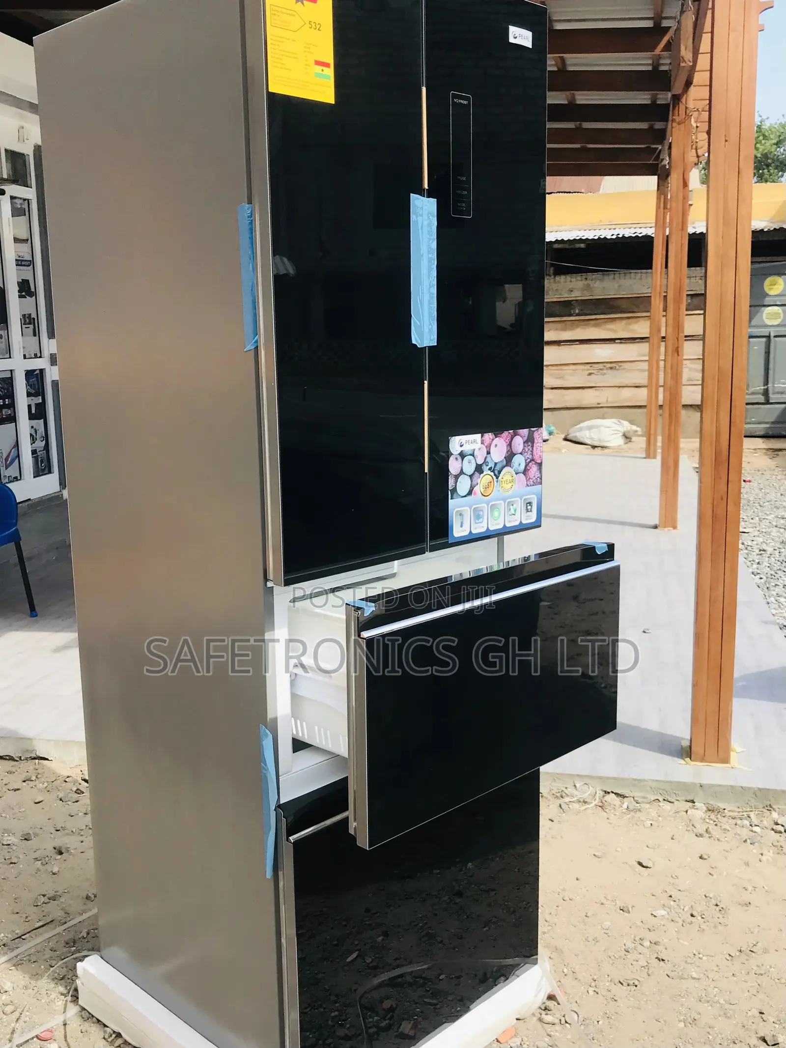 Pearl Reliable Pf-470bg 4 Doors Bottomfreezer Fridge