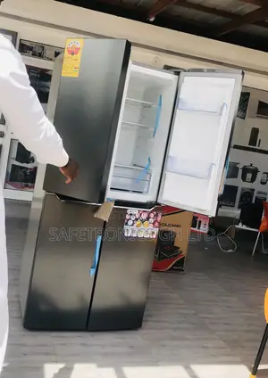 Four Doors Bottomfreezer Pearl Fridge PF-550BSS