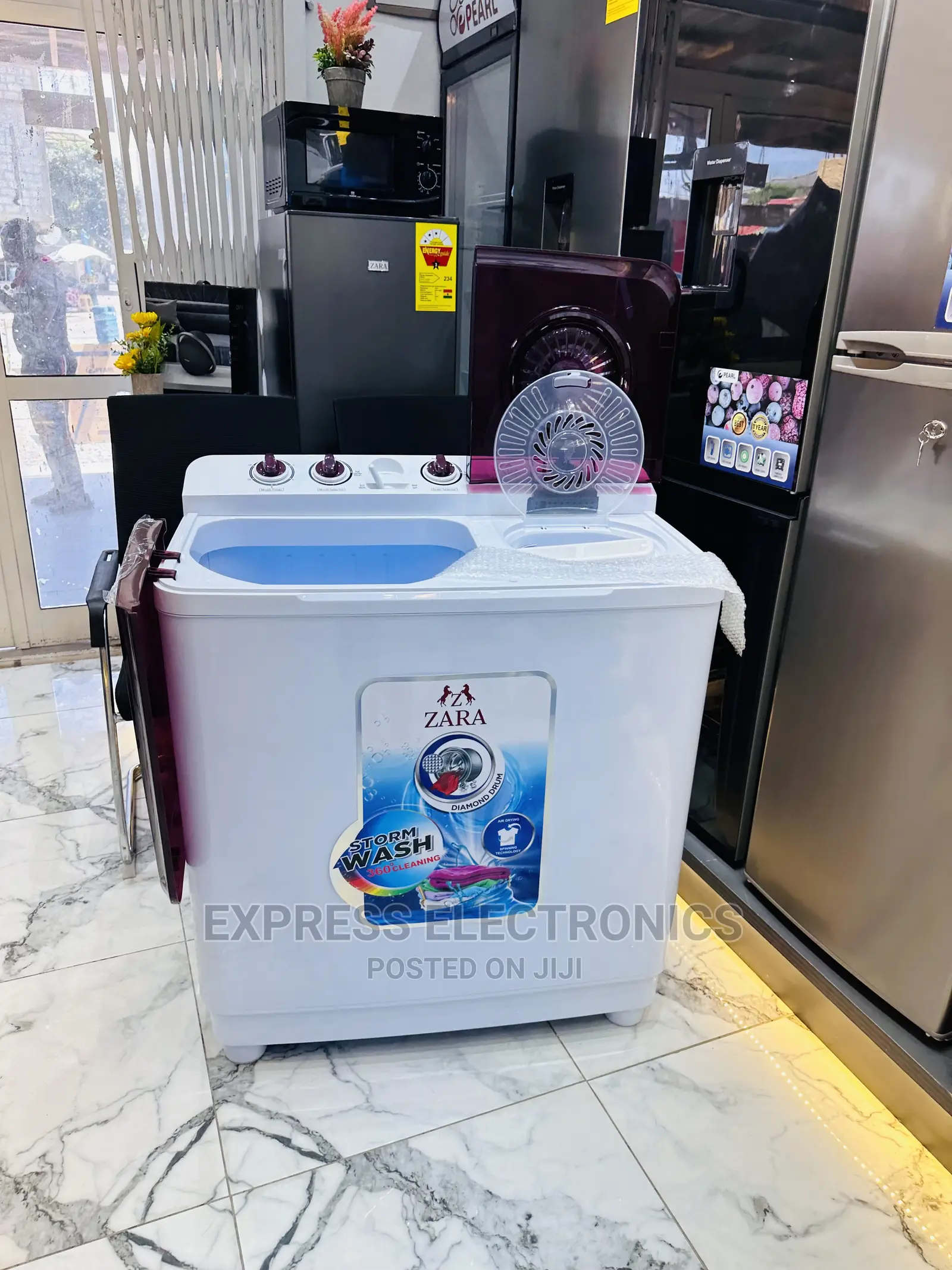 Low Noise Operation Zara 12kg Topload Washing Machine