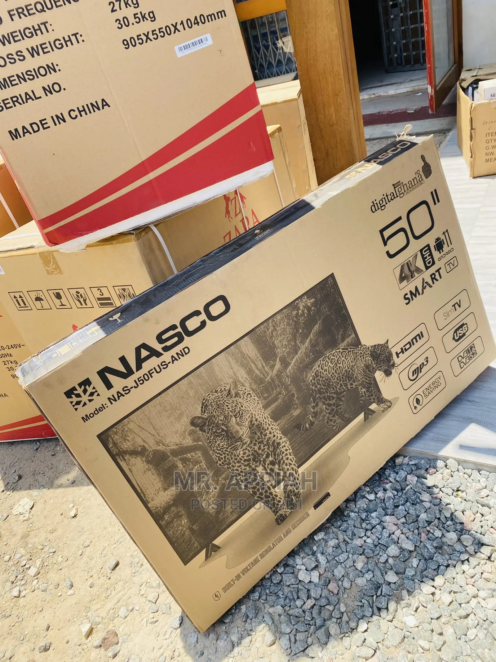 Get a Discount on Nasco50” Uhd Digital Satelite Smart Tv