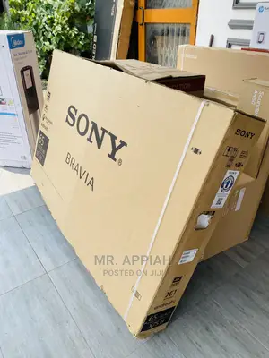 Elegant Black Sony(65X7500H)65 Inch Uhd Smart Satelite Tv.