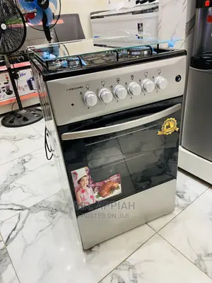 Lovely Volcano 3 Gas Cooker + 1 Electric Cooker(Gray).