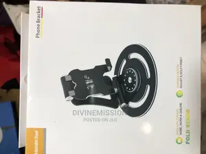 Foldable Metal Phone Holder, Strong and Adjustable.