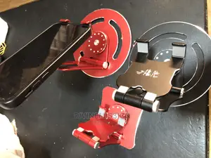 Foldable Metal Phone Holder, Strong and Adjustable.
