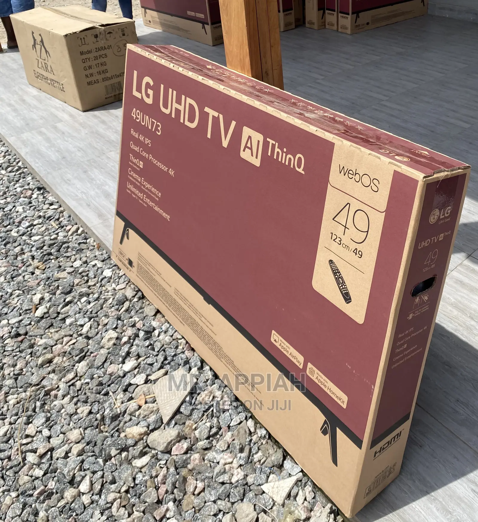 Qualityyet Affordable LG49” Uhd Smart LED Tv 49UN7340,Black