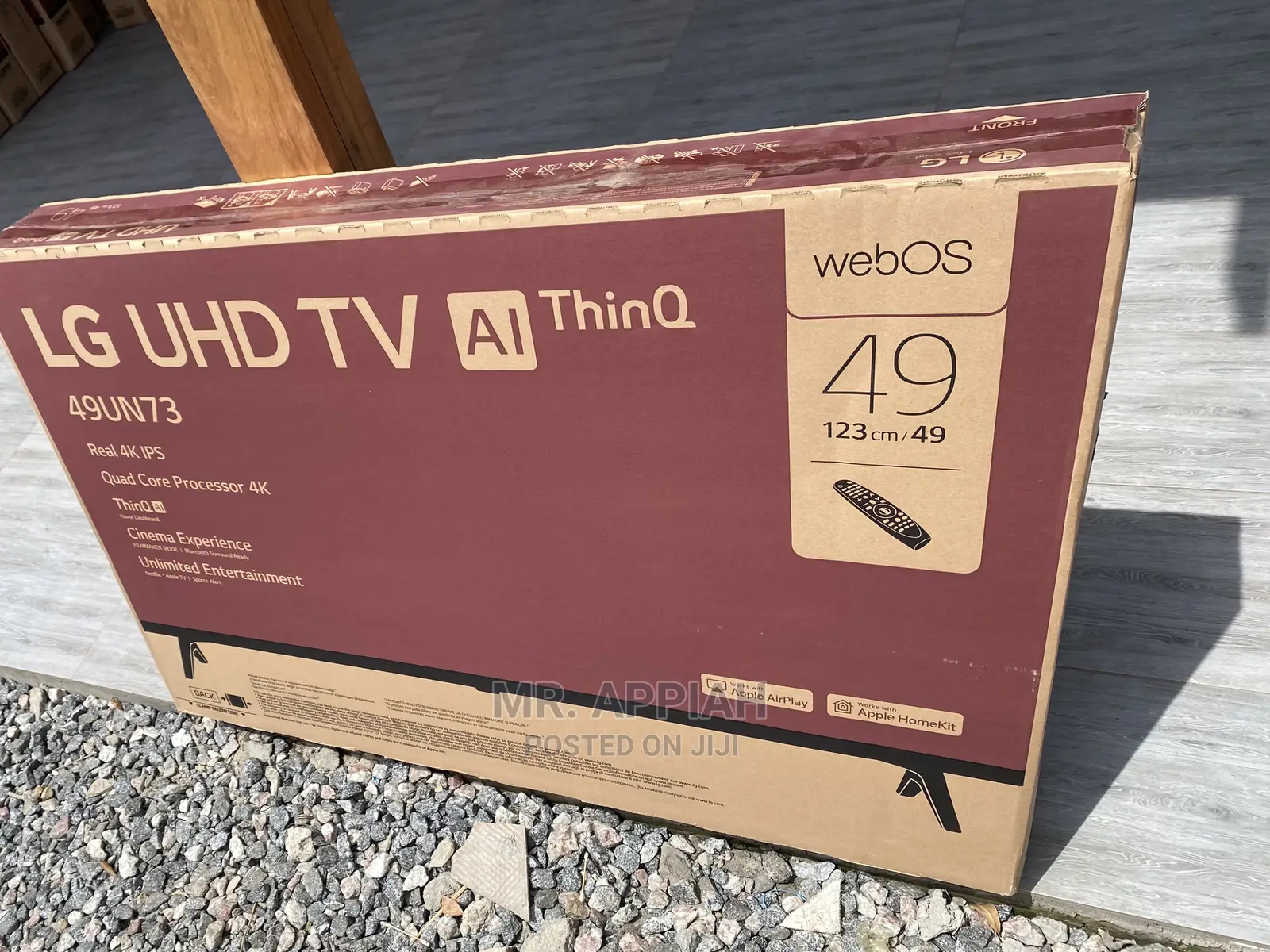 Qualityyet Affordable LG49” Uhd Smart LED Tv 49UN7340,Black