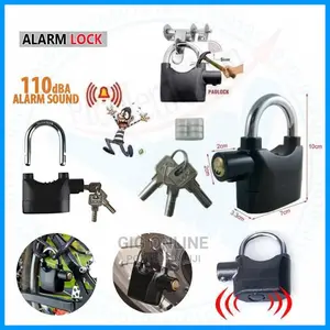 New Alarm Padlock