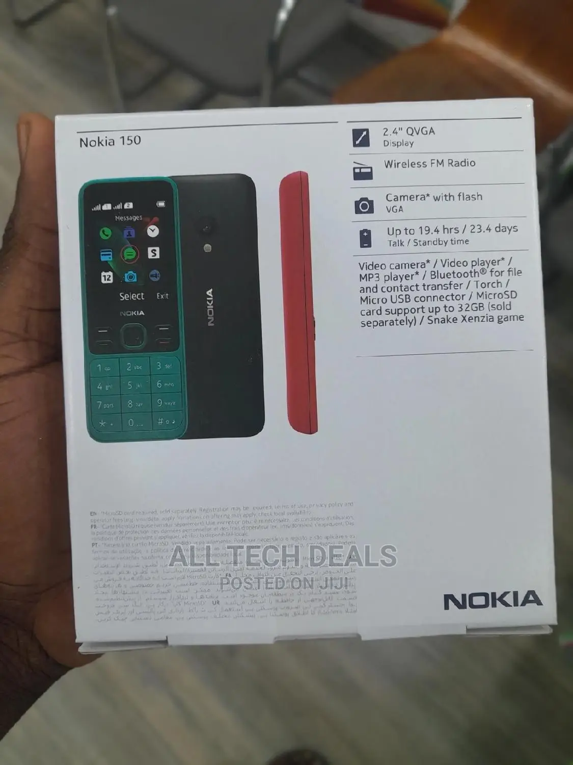 New Nokia 150 Black