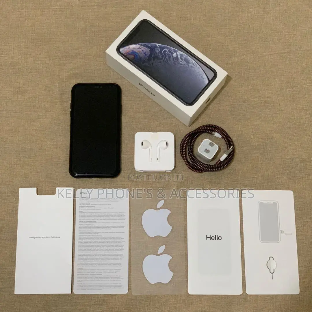 New Apple iPhone XR 64 GB Black