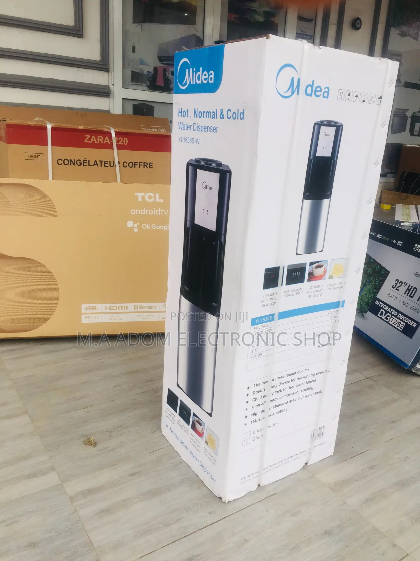 Appreciate Midea 3 Tap Water Dispenser (YL1638S-W)