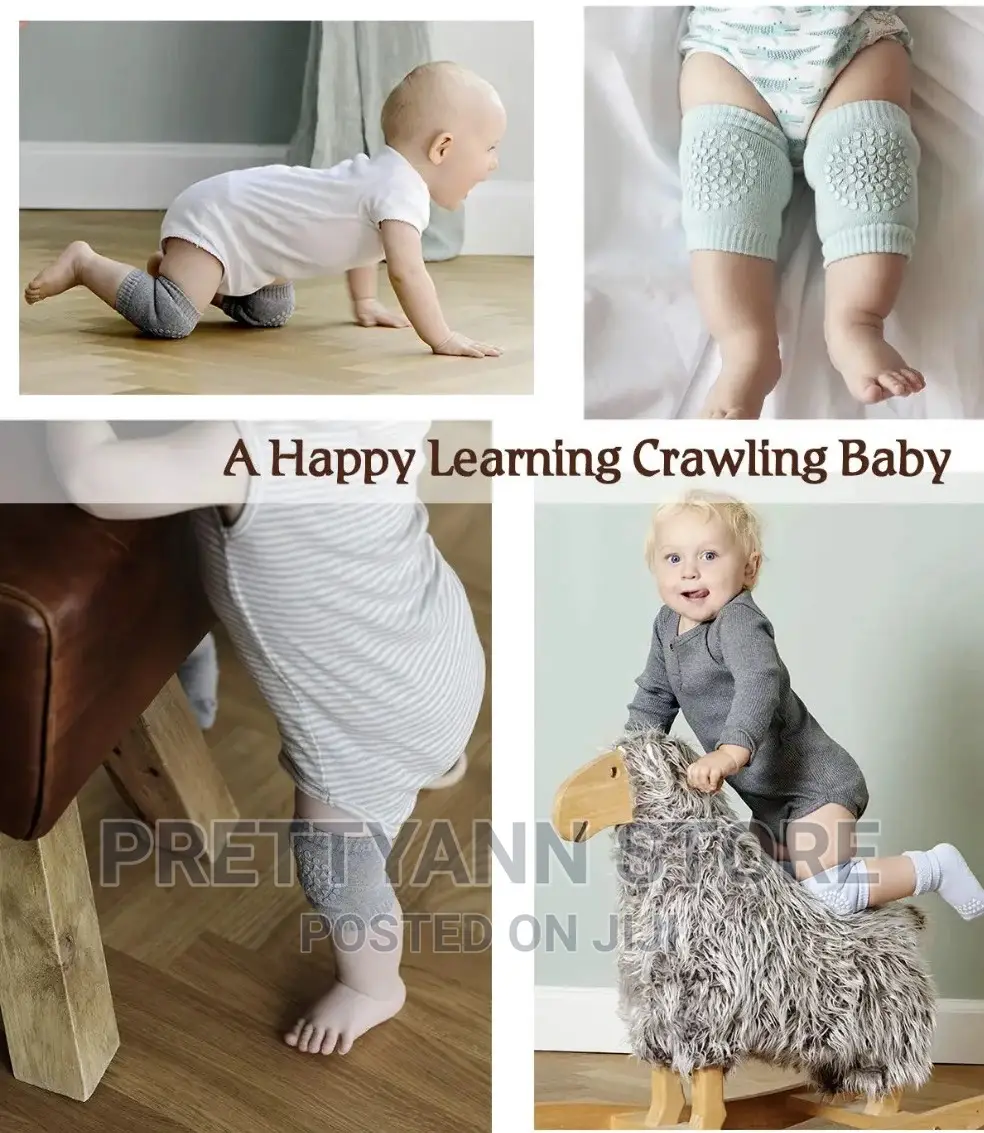 Baby Crawling Knee Pads,Anti-Slip Knee Protection