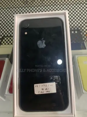 New Apple iPhone XR 128 GB Black