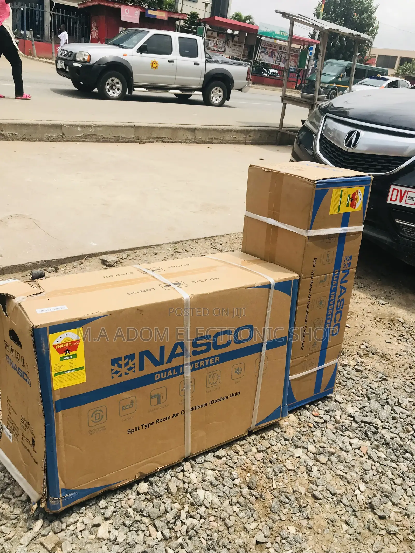 Sleek Nasco 1.5HP Split Air Conditioner R410 Gas