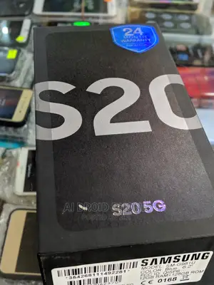 New Samsung Galaxy S20 128 GB Black