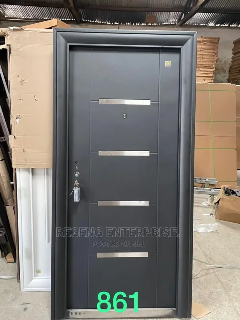 Quality Metal Black Security Door Necessary
