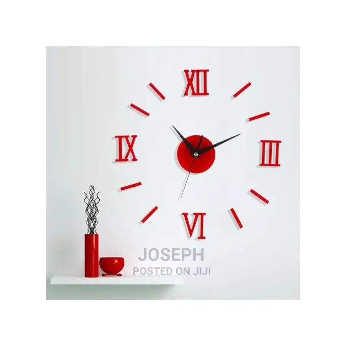 3d Acrylic Wall Clocks