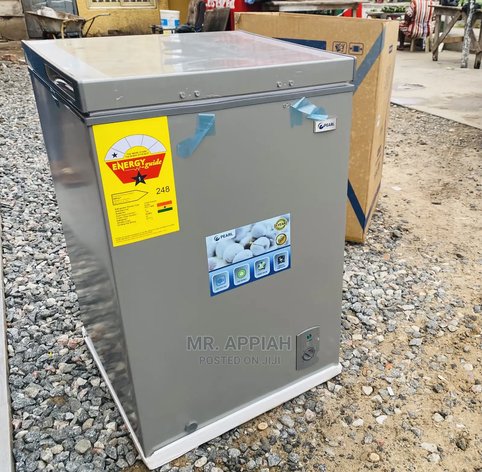 Latest Affordable Durable Pearl PCF-185 Chest Freezer,100L