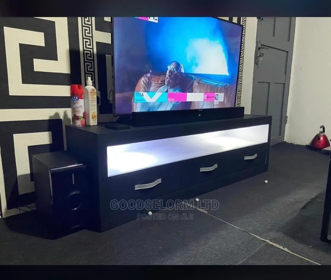 Tv Stand With Light Mounted