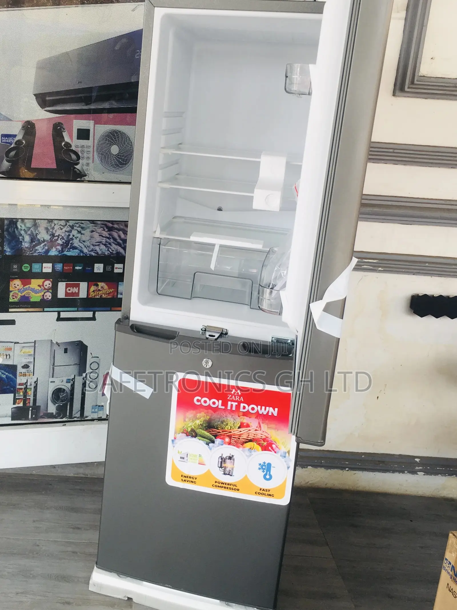 Doubledoor Bottomfreezer Zara-240bf Fridge 