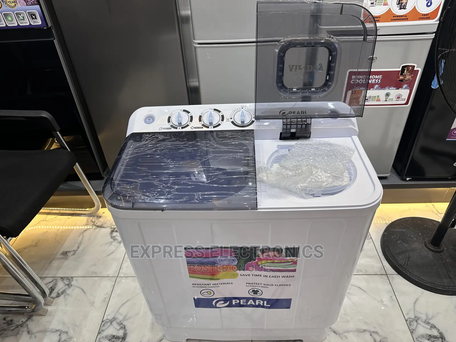 Pearl 7kg Topload Spectacular Design Washing Machine