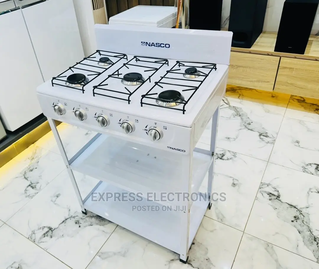 Spectacular Design NASCO STOVE 5 GAS BURNERS With Stand
