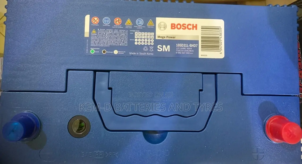 17 Plates Original Bosch Battery for Quick Start