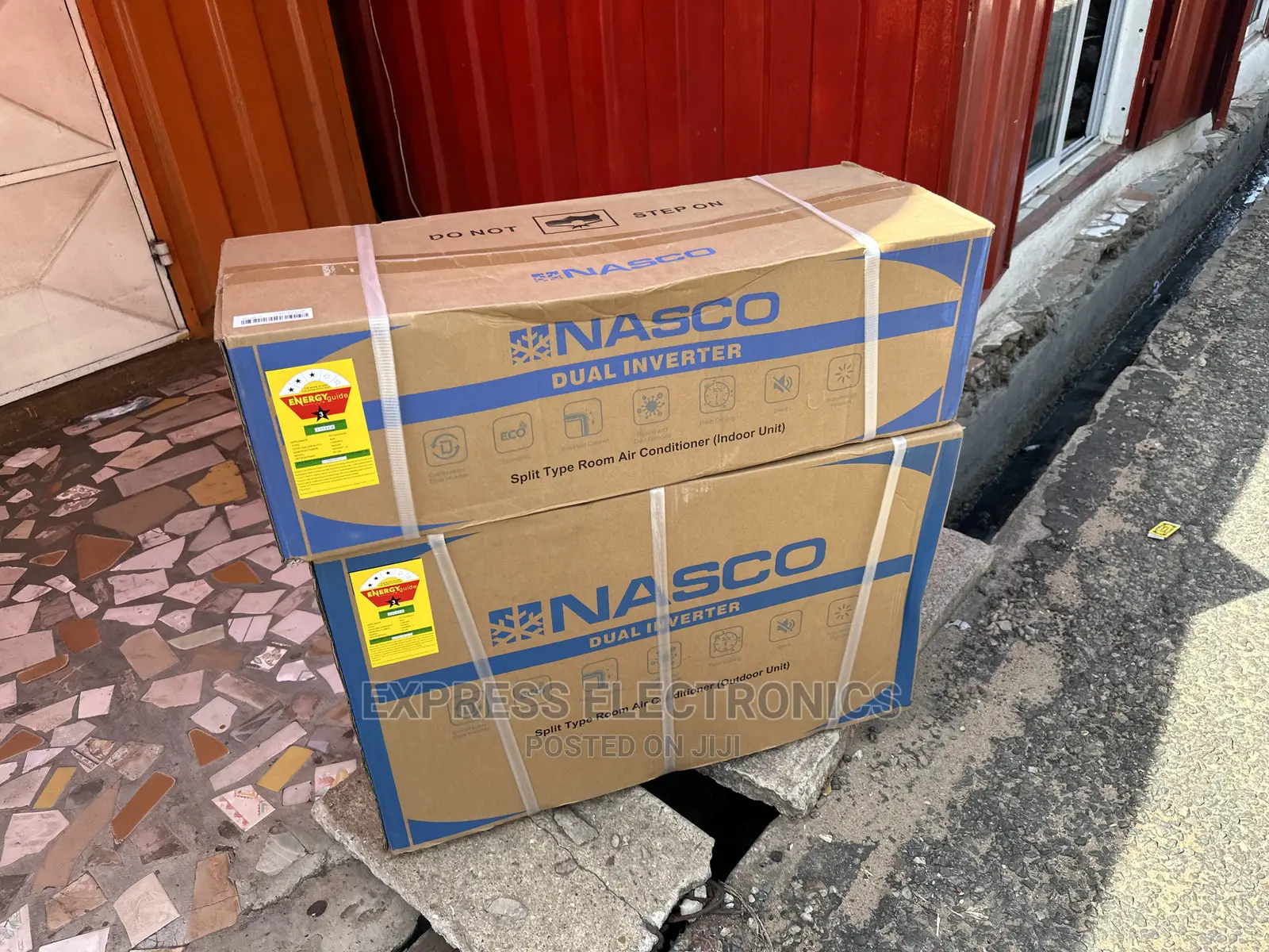 1.5hp Split Nasco Dual Inverter AC White Spectacular