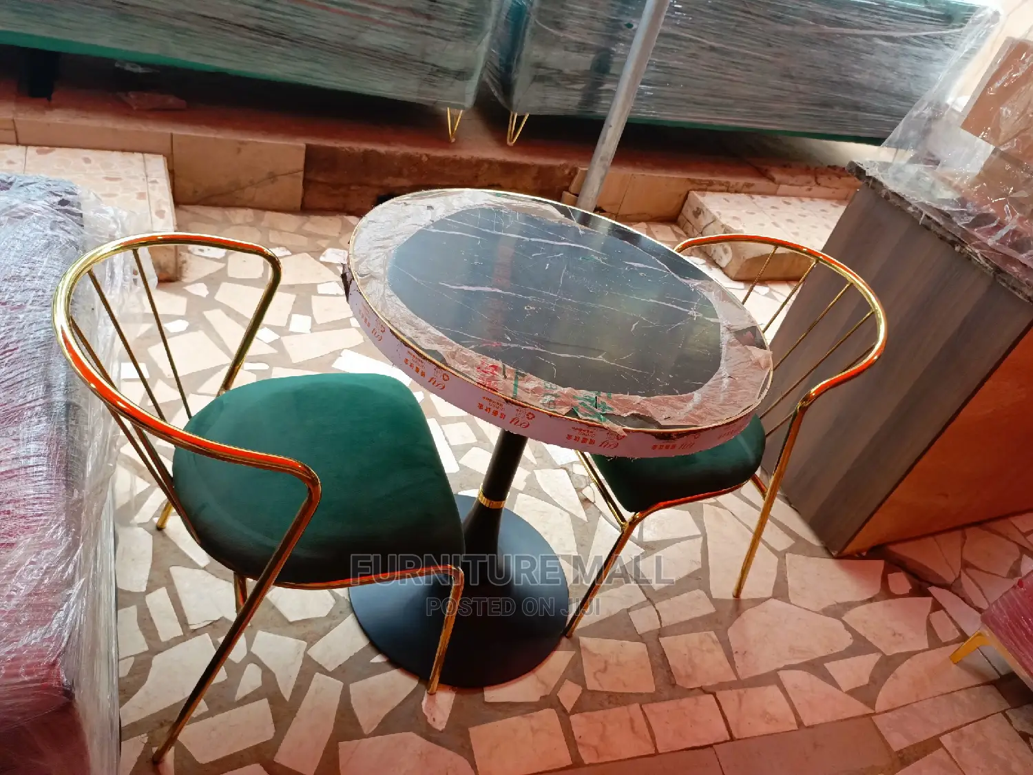Elegant Dinning Table With Two Chairs. Free Delivery