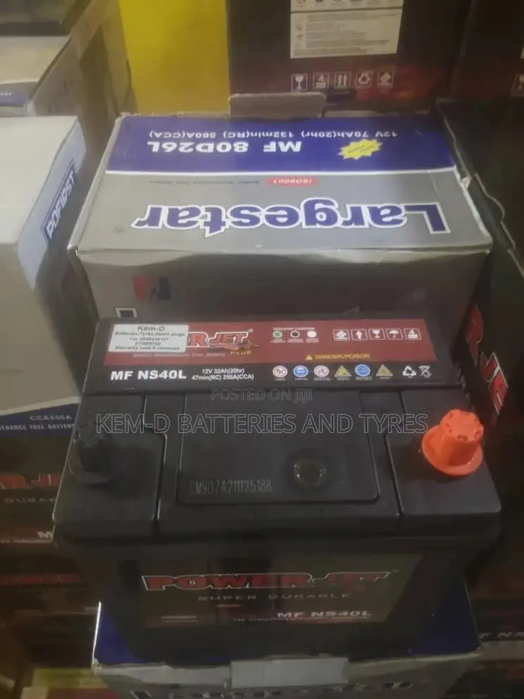 Power Jet Batteries for Camry 80D26L