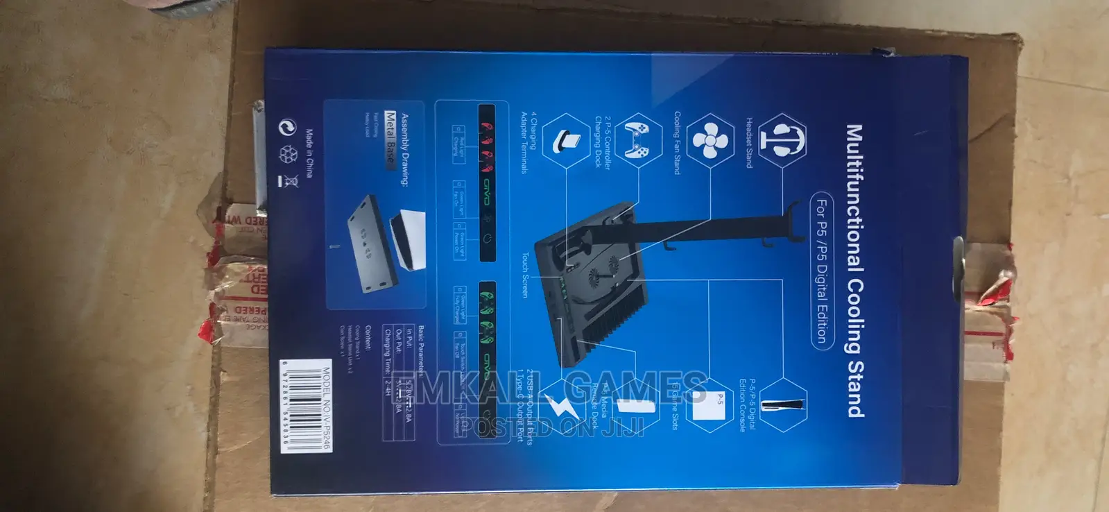 Multifunctional Cooling Stand for Ps5