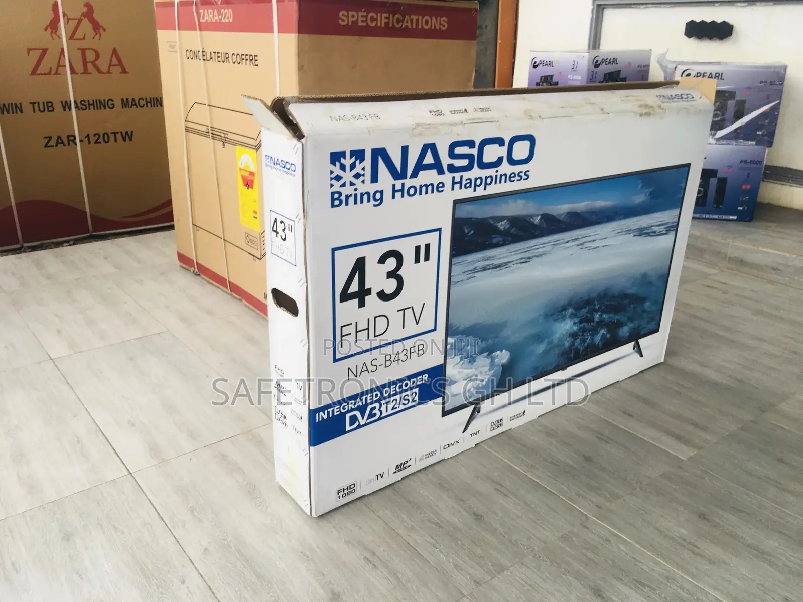 Digital Satellite 43 Inches Glossy LED Nasco Tv