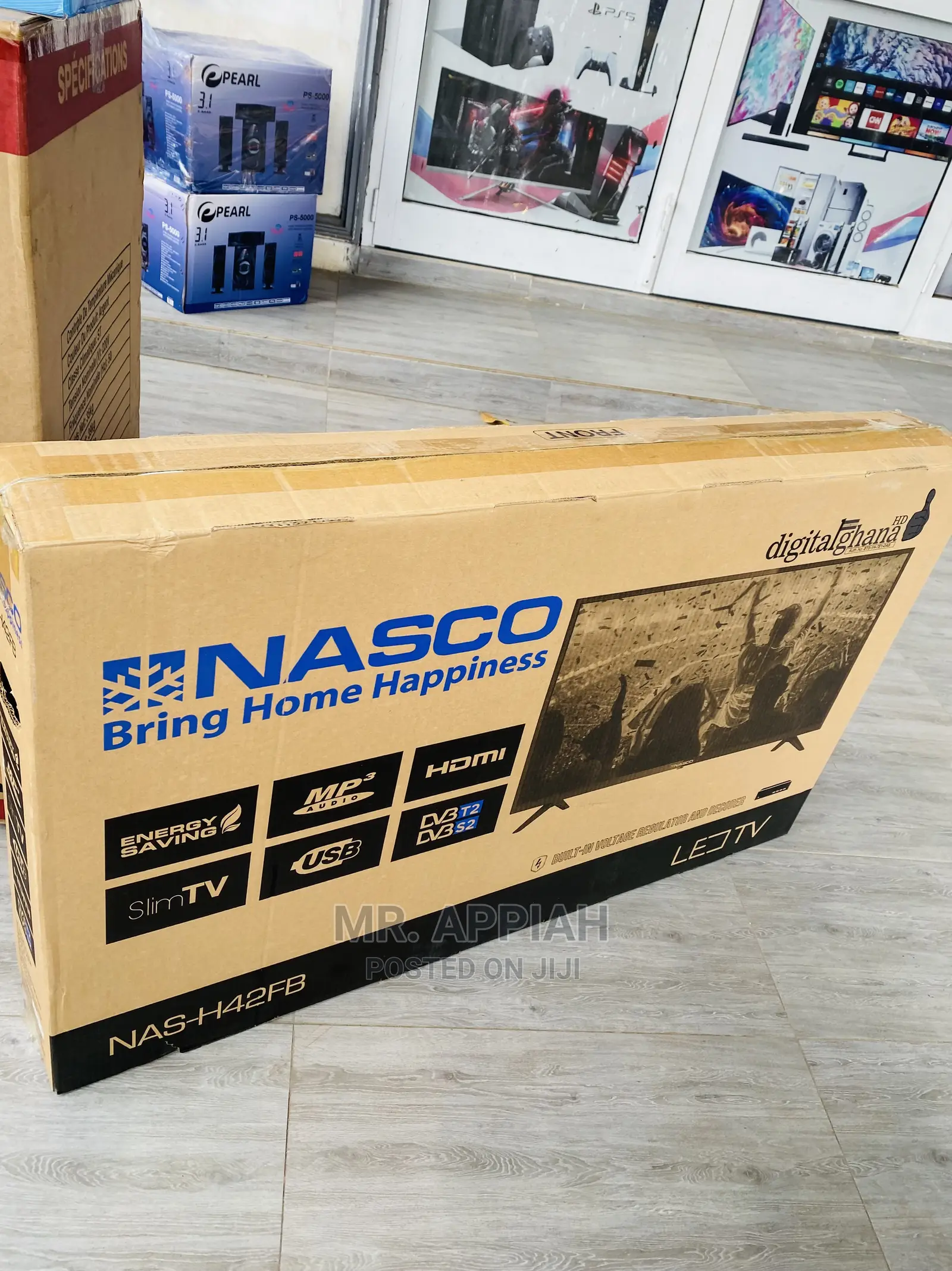 Energy Saving Nasco Uhd Digital Satelite LED Tv (42 Inch)