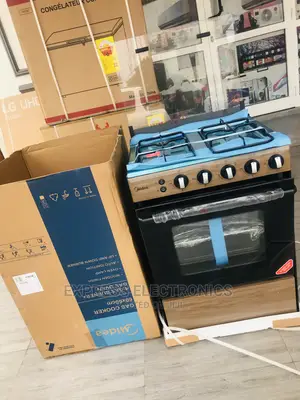 4burner Auto Ignition Switch Oven Midea Cooker