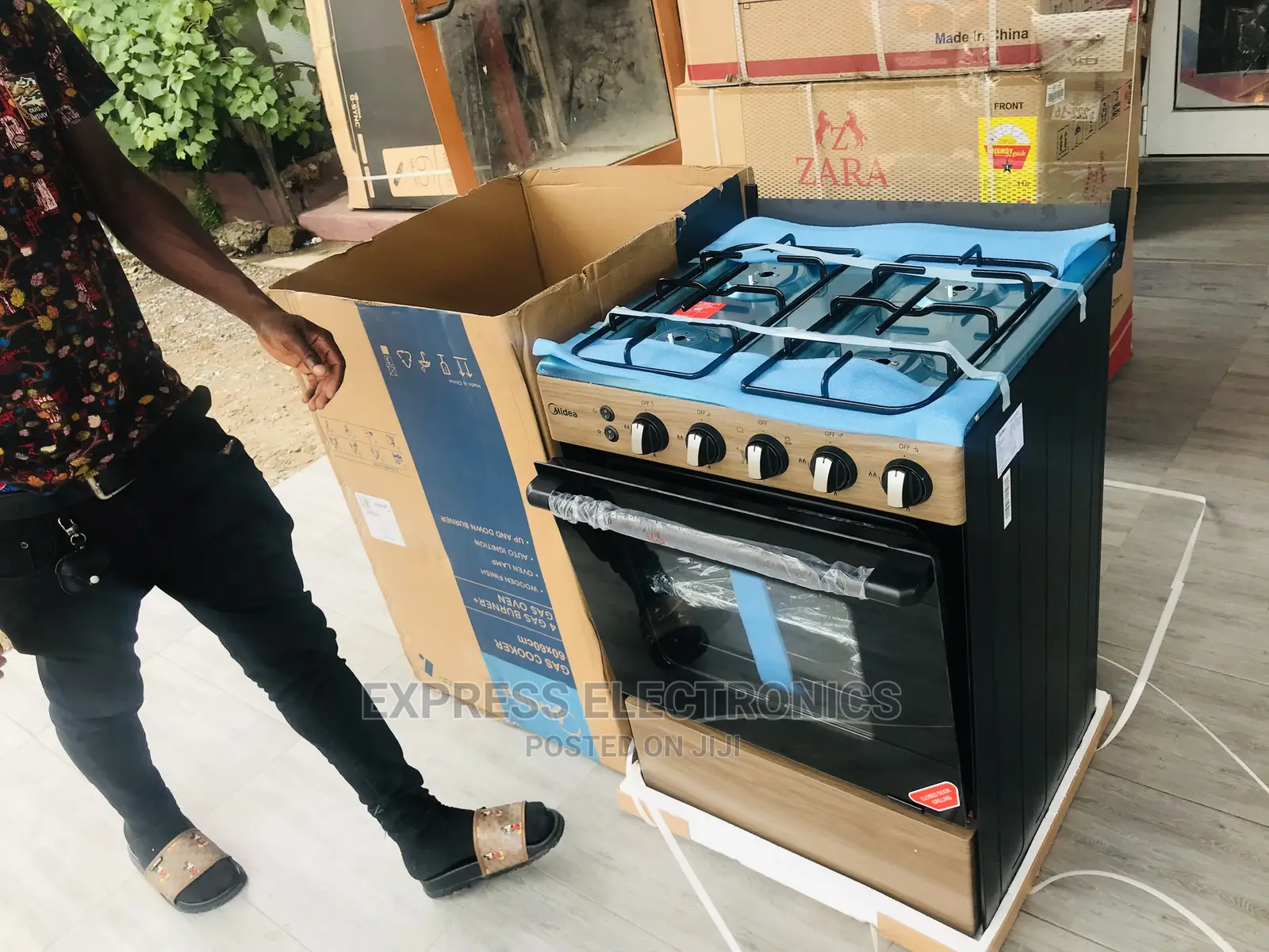 Buy From 10gig Shop Midea 60x60 Oven and Grill, (BMG6060-WD)