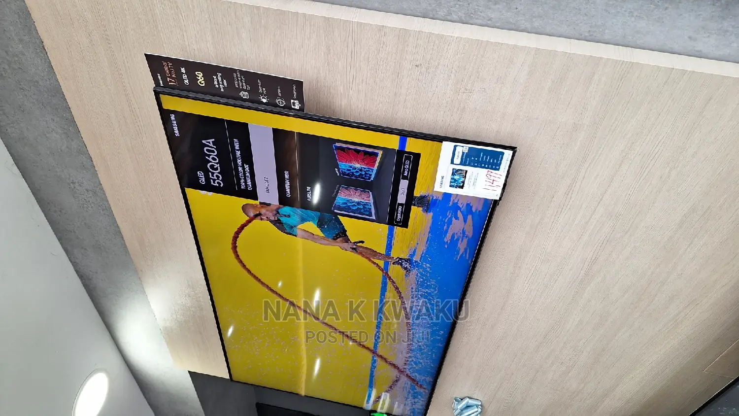 Qled_samsung 55inches Smart TV