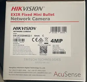 HIKVISION 4MP Acusense Fixed Mini Camera With Mic