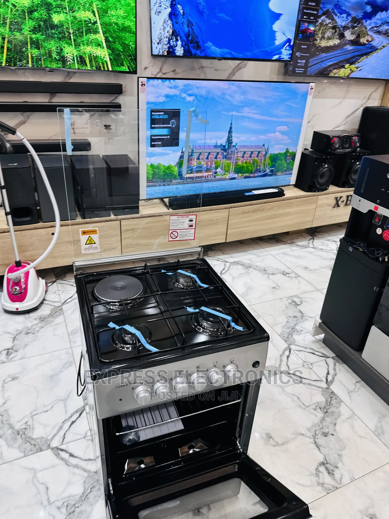 Original Beauty 3-1 Electric and Gas Cooker Oven