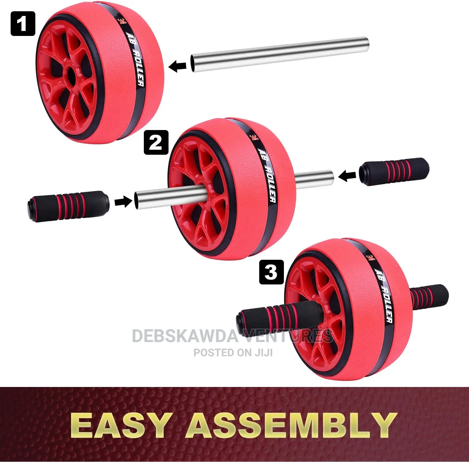 Ab Muscle Trainer Workout With Counting Skipping Rope
