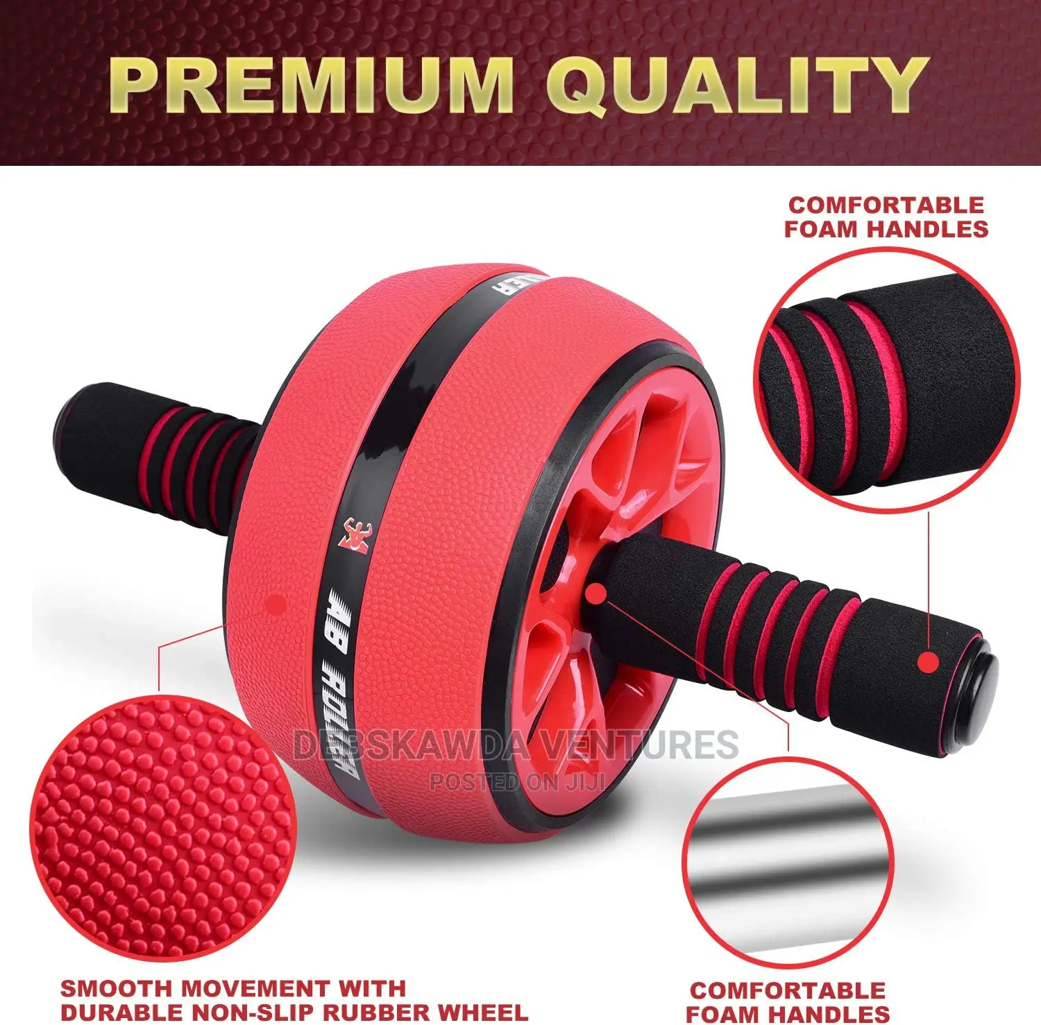 Ab Muscle Trainer Workout With Counting Skipping Rope