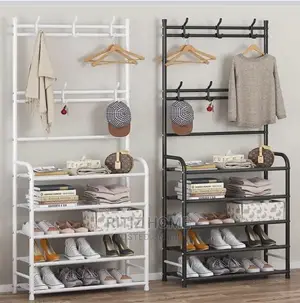 Five Tier Shoe And Clothes Rack