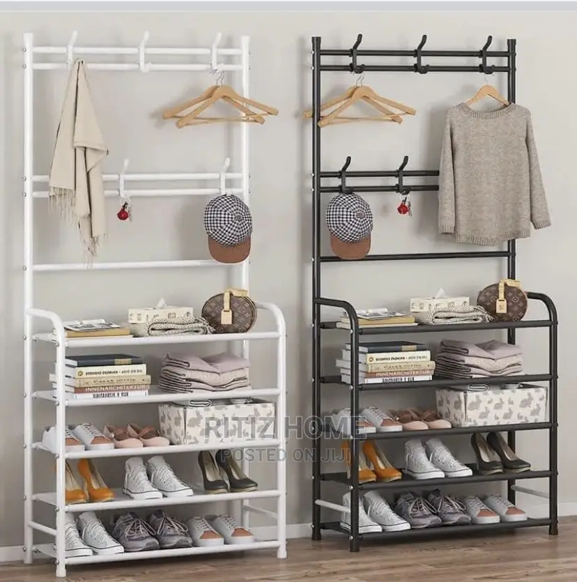 Five Tier Shoe And Clothes Rack