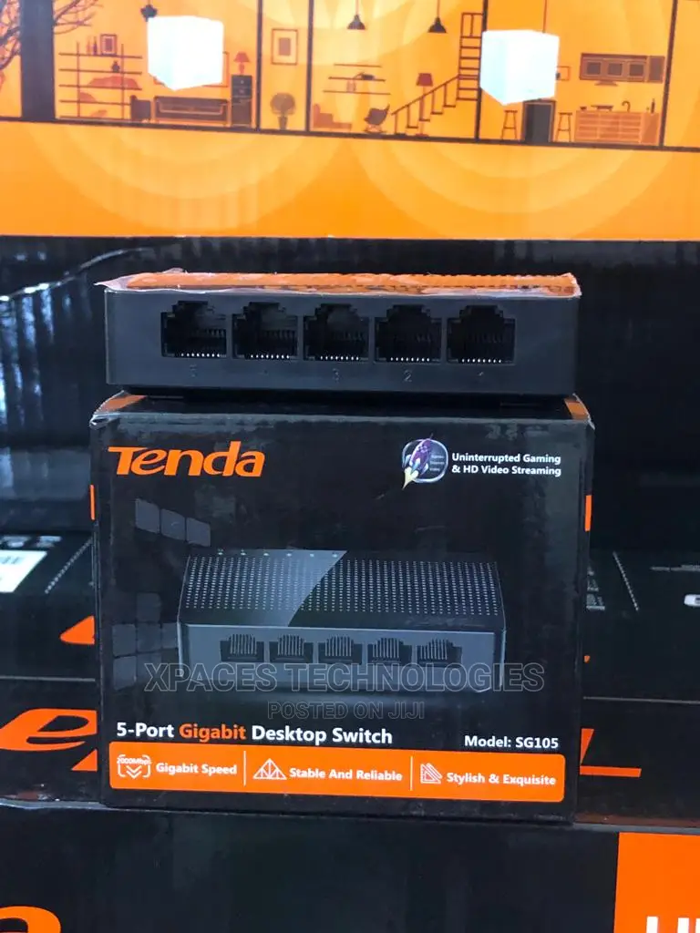 Tenda 5port Gigabit Desktop Switch Unmanaged