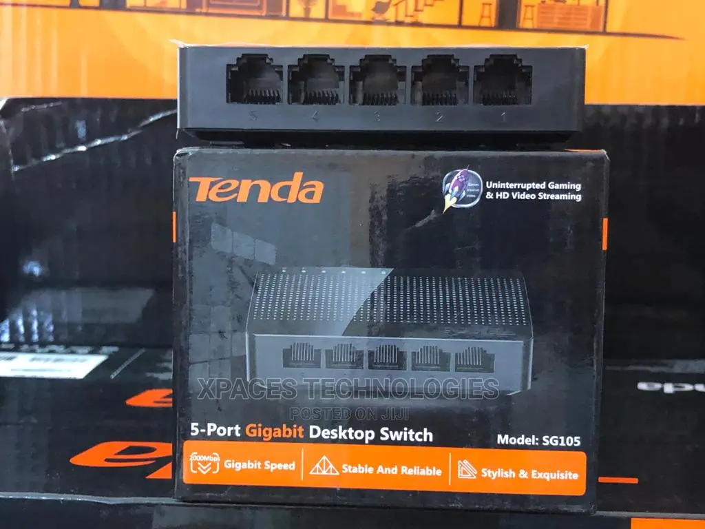 Tenda 5port Gigabit Desktop Switch Unmanaged