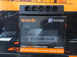 Tenda 5port Gigabit Desktop Switch Unmanaged