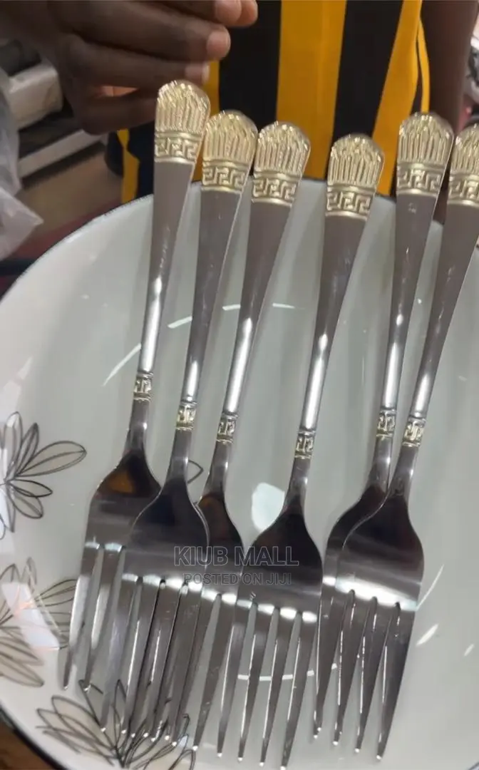 6 Pieces Set Spoon And Fork