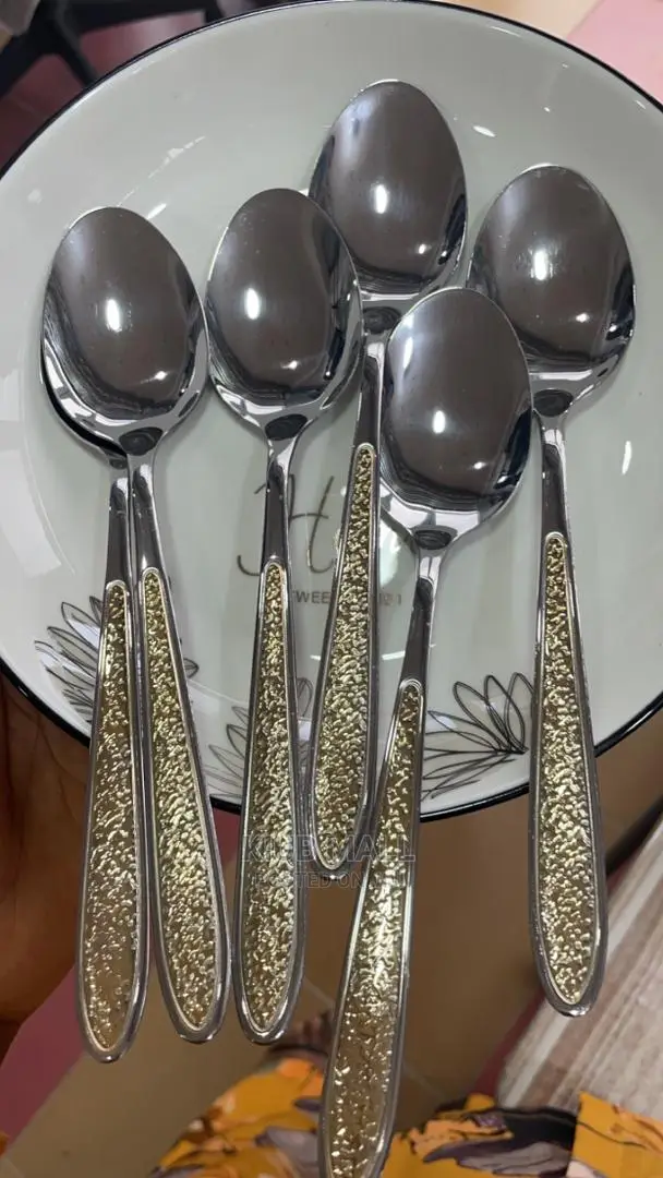 6 Pieces Set Spoon And Fork